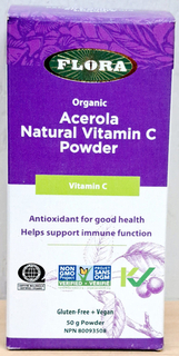 Vitamin C Acerola Powder (Flora)